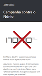 Mobile Screenshot of nonio.pt